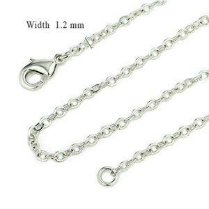 Rhodium Plated Chains